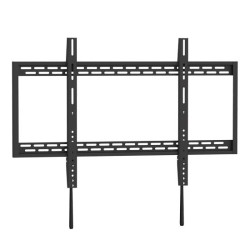 BRATECK 60"-100" Extra Large Heavy- Duty Fixed Wall Bracket. Max Load: 100 Kgs